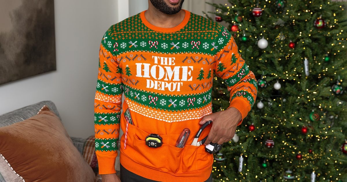 It’s never too early to think about the holidays: The Home Depot’s sweater tool ...