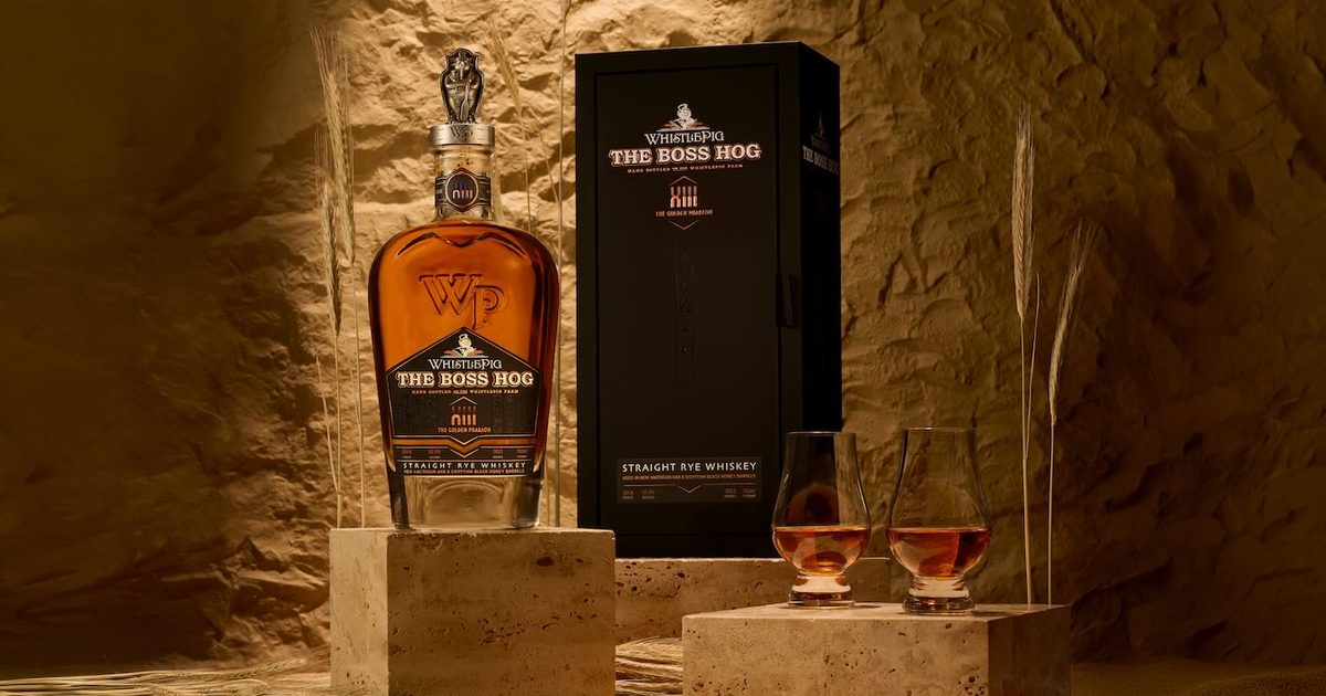WhistlePig’s new Boss Hog rye whiskey channels ancient Egypt