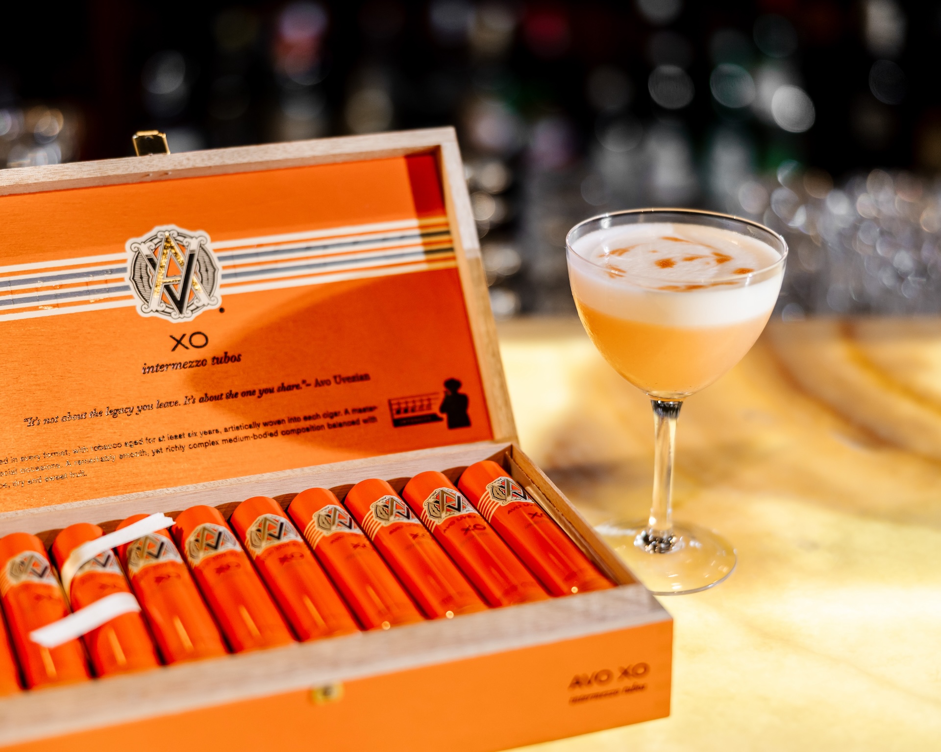 cigar box cocktail