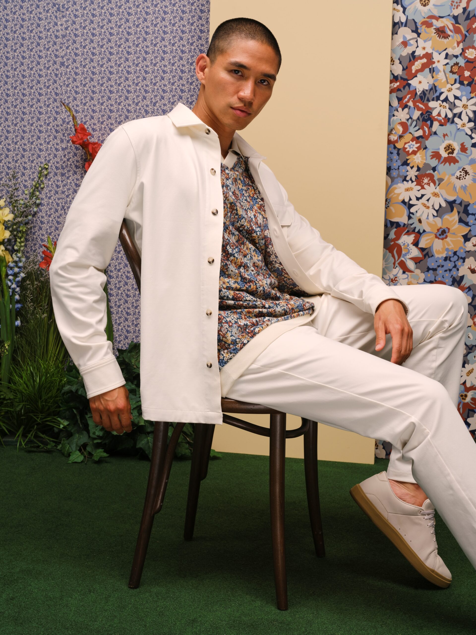 Person, Sitting, Clothing