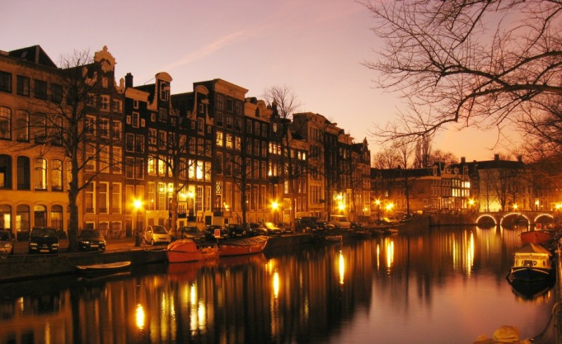 prinsengracht by night