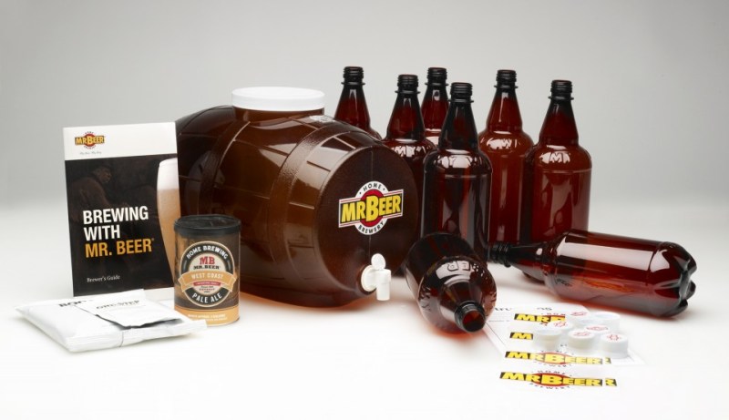 brewmaster select kit mr beer  homebrewing