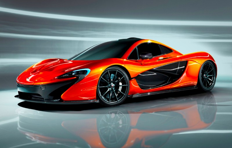 McLaren P1 hybrid hypercar