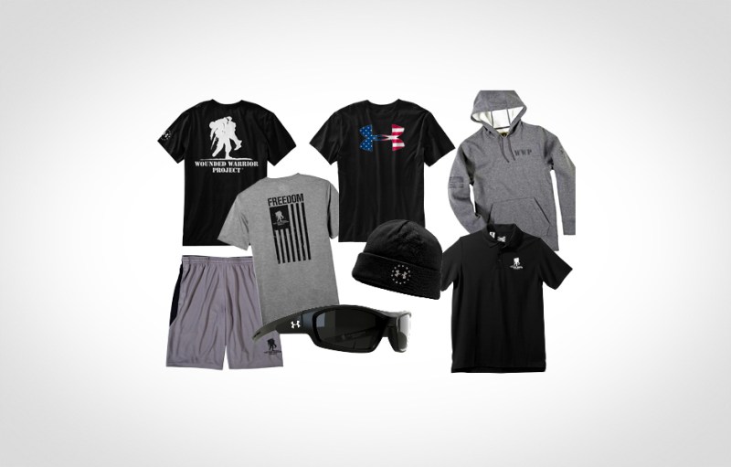 Wounded warrior under armour