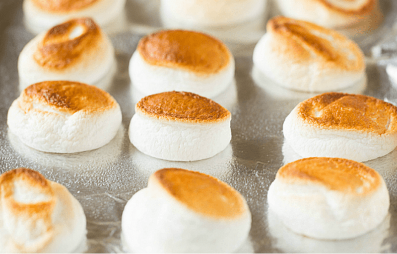 Toasted marshmallows