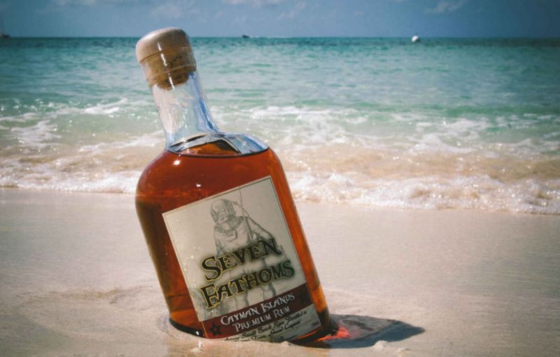 rum aged bottom ocean sevenfathomsrum