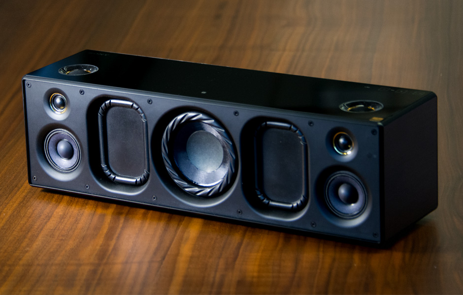 Sony's SRS-X9 wireless speaker is an elegant brick of high-powered