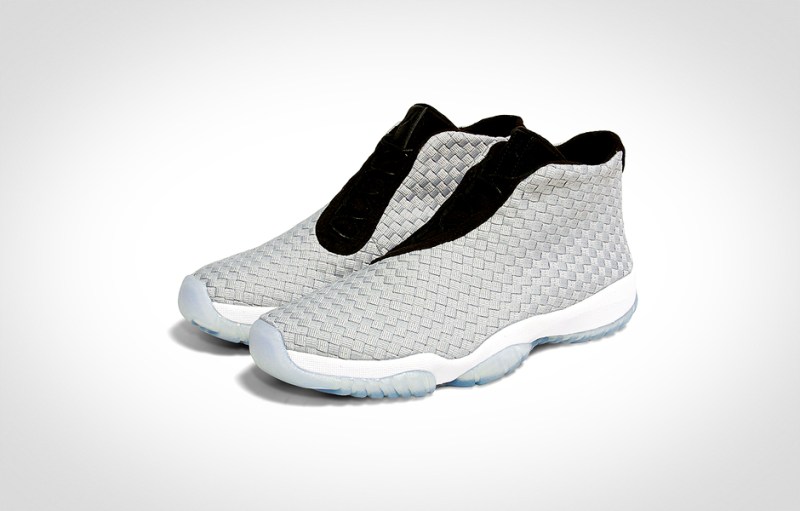 jordan future air premium metallic silver