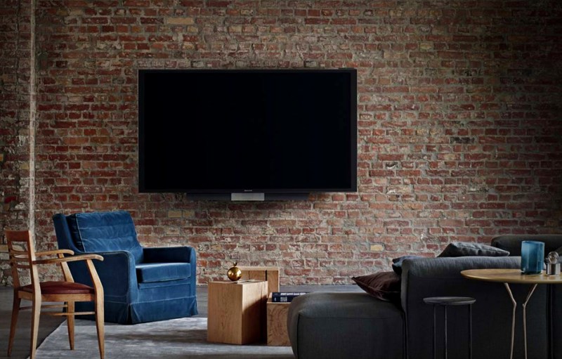 bang olufsens supersized avant 4k tv hides away play olufsen beovision high quality uhd authenticity