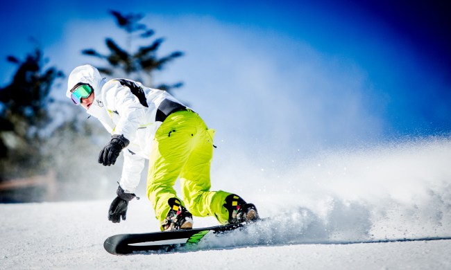 Beech Mountain snowboarding