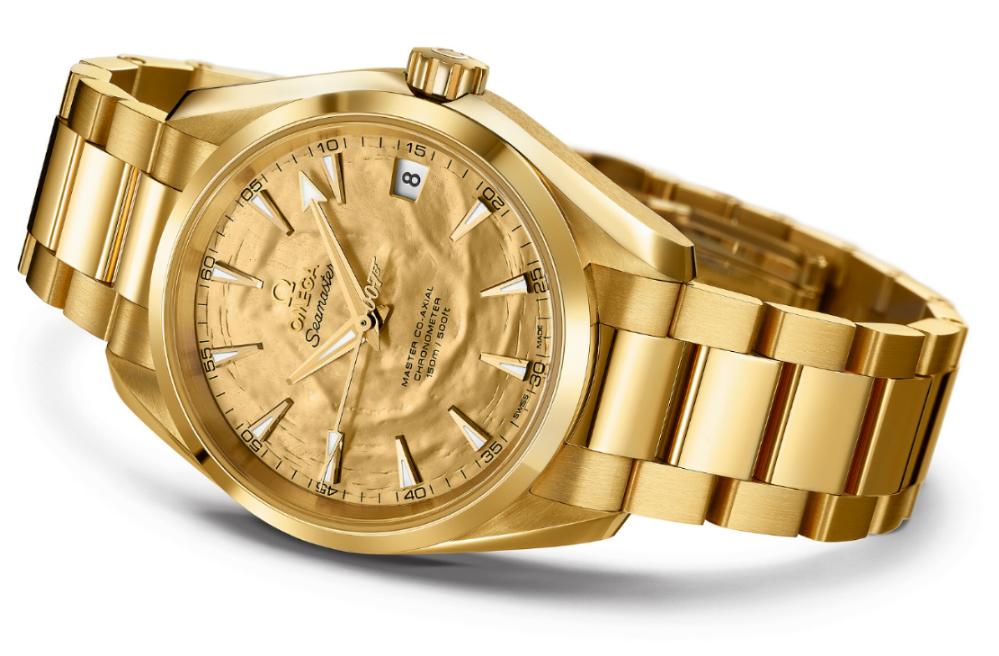 manual wind omega aqua terra goldfinger goldfinger3