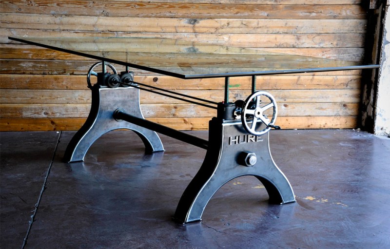 vintage industrial tables talk hure