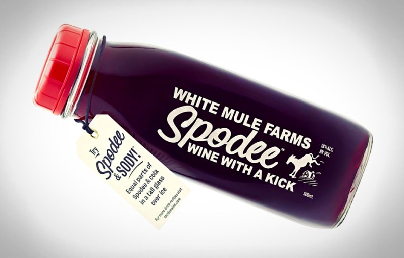 spodee wine mixed moonshine muel farms