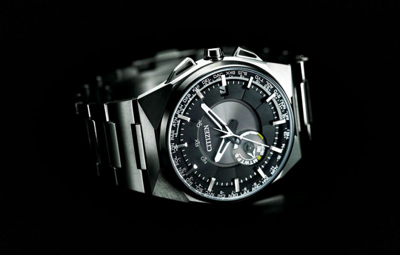 manual wind citizen eco drive satellite wave f100