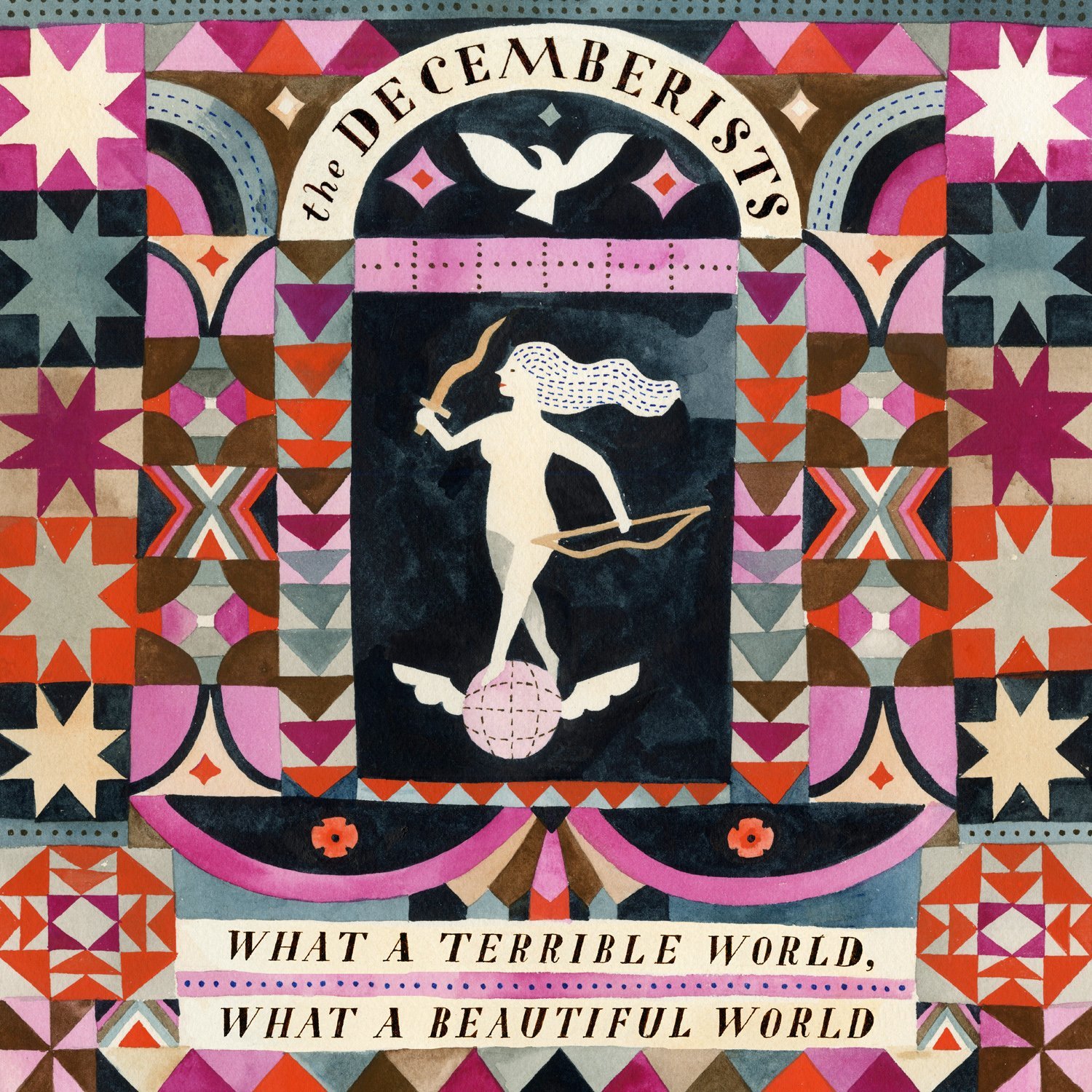 The Decemberists - What a Terrible World cover