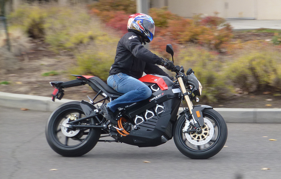 Polaris shop electric motorcycle
