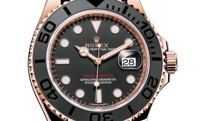 The Rolex Yacht Master series, up close.