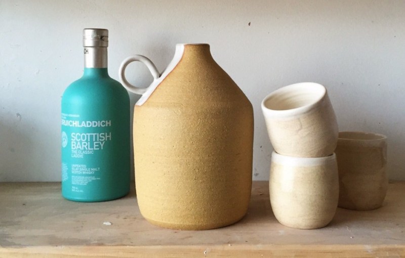 ceramic whisky vessel