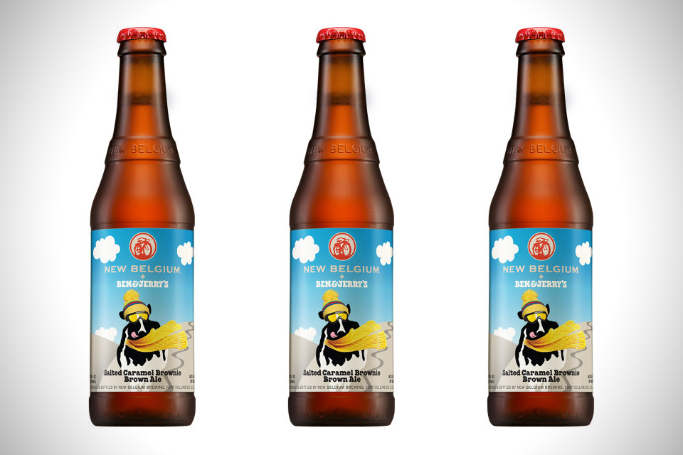 new belgium and ben jerrys salted caramel brownie brown ale