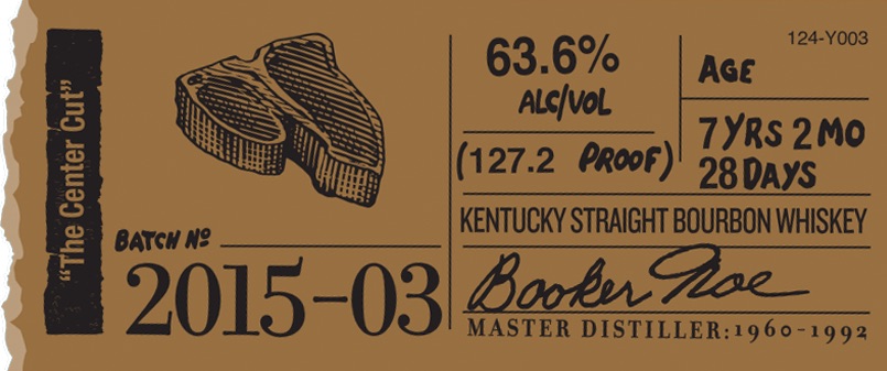 Booker's Batch Label