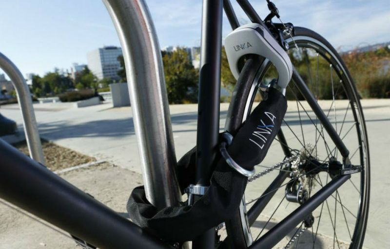 linka the new way to lock your bike lasso