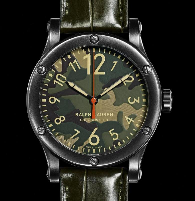 the manual wind ralph lauren safari chronometer camouflage safcamu6