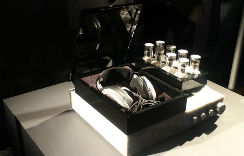 sennheiser mysterious marble headphones london premiere mystery cans and amp with  manual