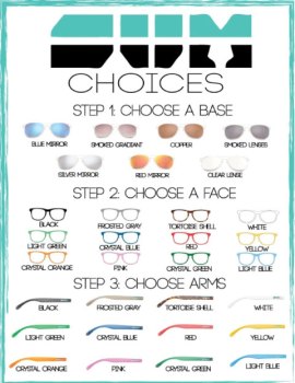 Sum choices sum company sunglasses