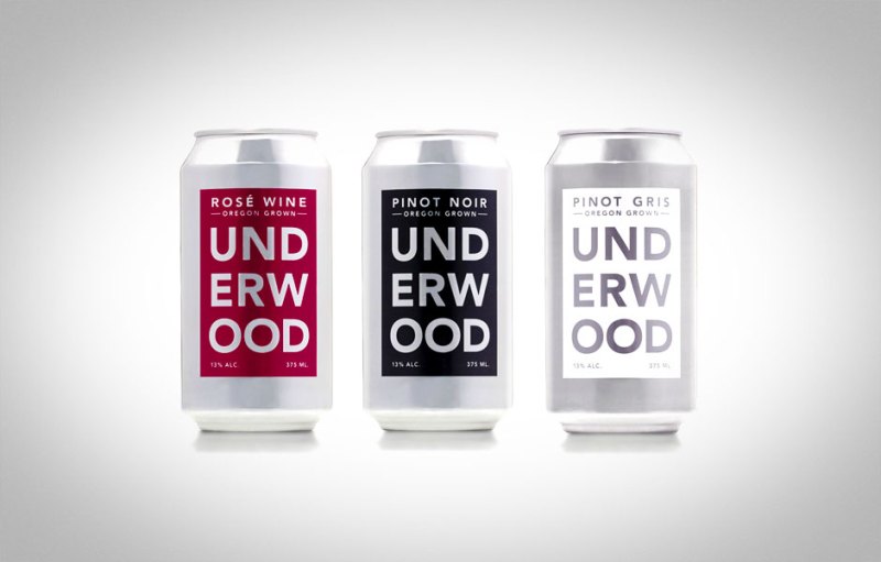 Underwood canned wine
