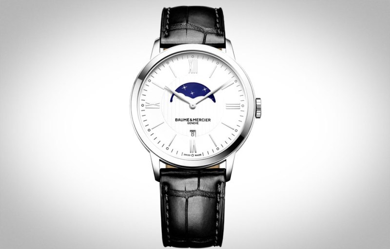 the manual wind baume et mercier classima moonphase bm2