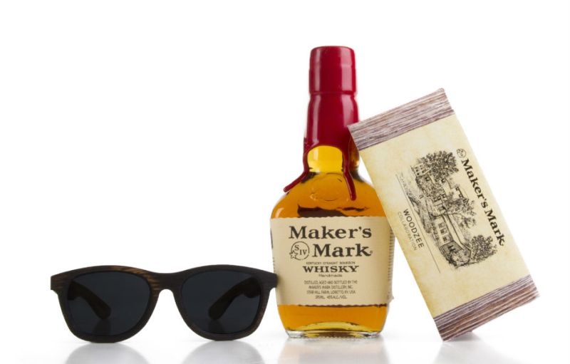 made in the u s a makers mark and woodzee team up for sunglasses collaboration makersmark