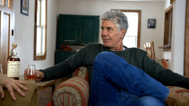 Anthony bourdain whisky