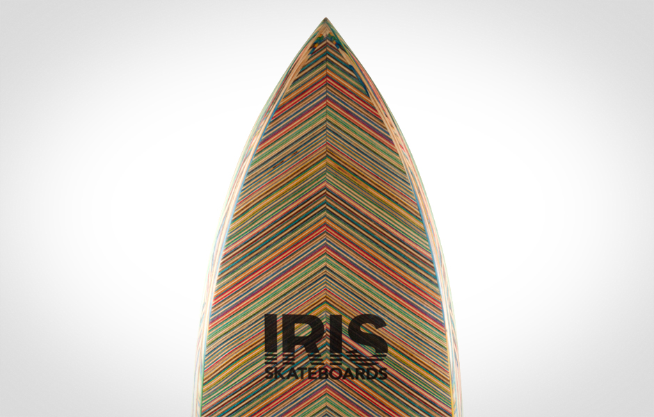 Iris surf board