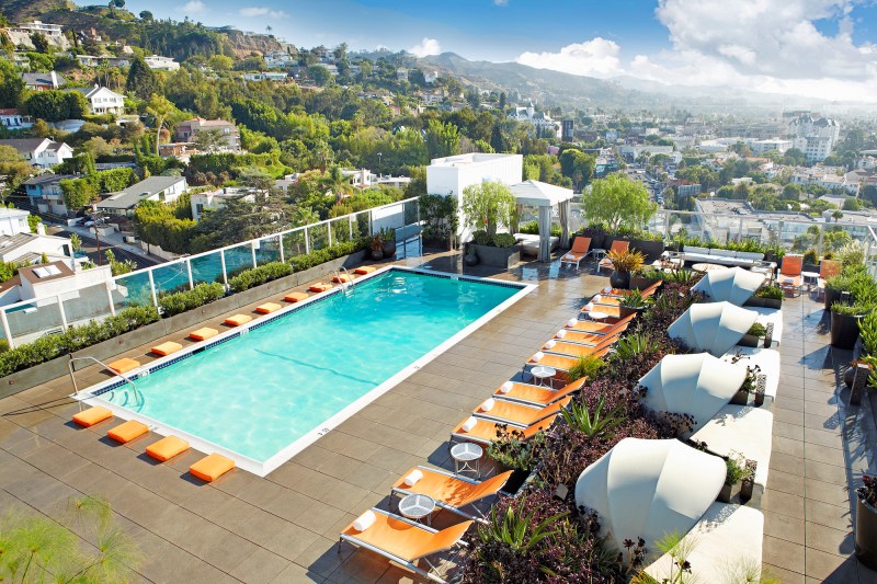 luxuriating l a style at the andaz west hollywood laxss p133 rooftop pool 56015