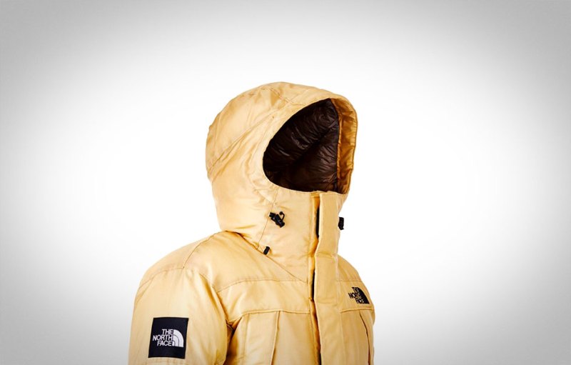 the north faces prototype moon parka coat is made of synthetic spider silk nf1