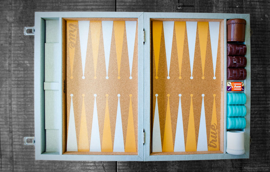 the gift guide for design enthusiast true backgammon board