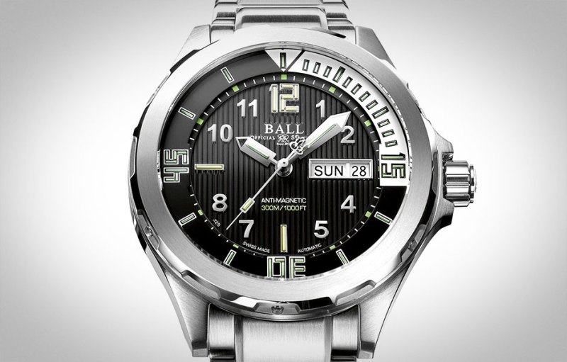the manual wind ball watches engineer master 2 diver watch