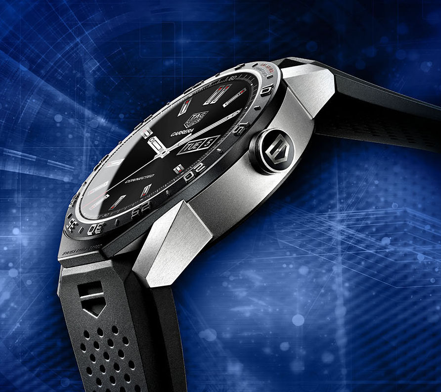the manual wind tag heuer connected smart watch tagonected9