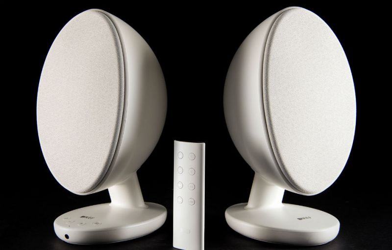 kef puts big sound in small packages with egg wireless bluetooth speakers kit manual