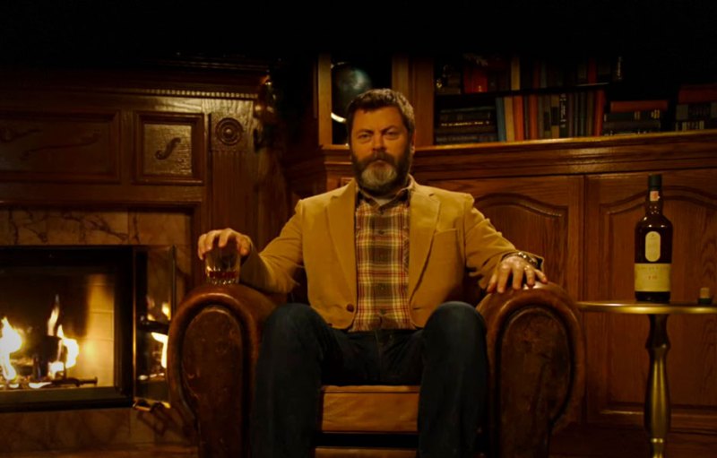 Nick Offerman's Yule Log