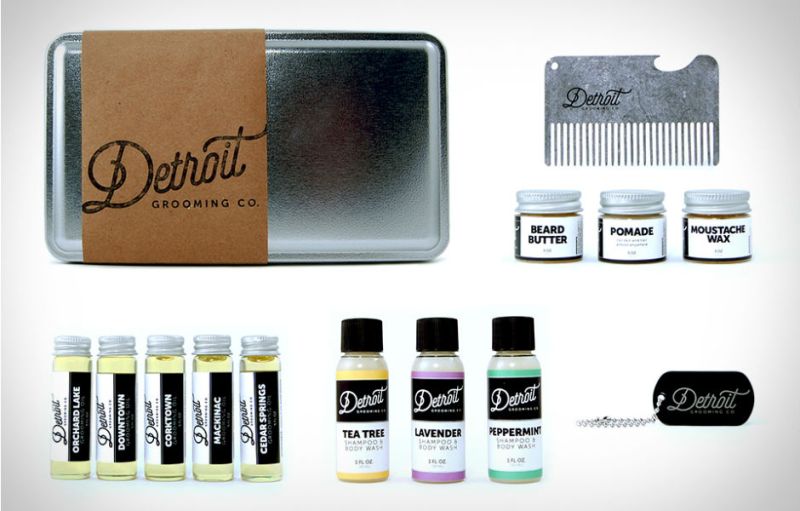 try the detroit grooming co s kitchen sink kit