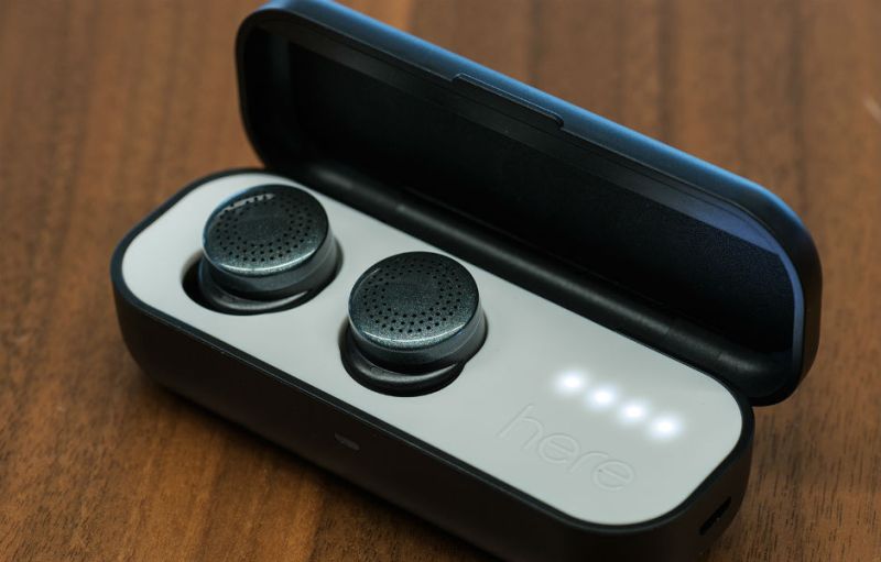 doppler labs here wireless buds augmented reality earbuds caseopen v2 the manual