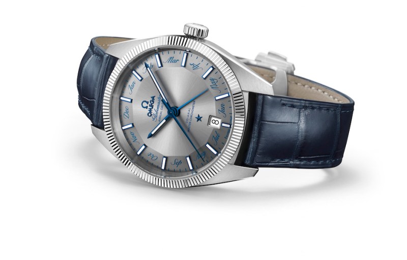 omega unveils the globemaster annual calendar 130 33 41 22 06 001