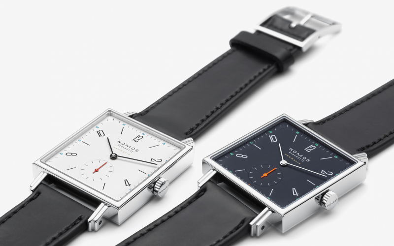 nomos glashutte creates the perfect square slider 1 tetra neomatik gruppe