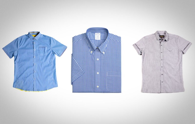 short sleeve button-ups, collared shirts, button-ups, chemise