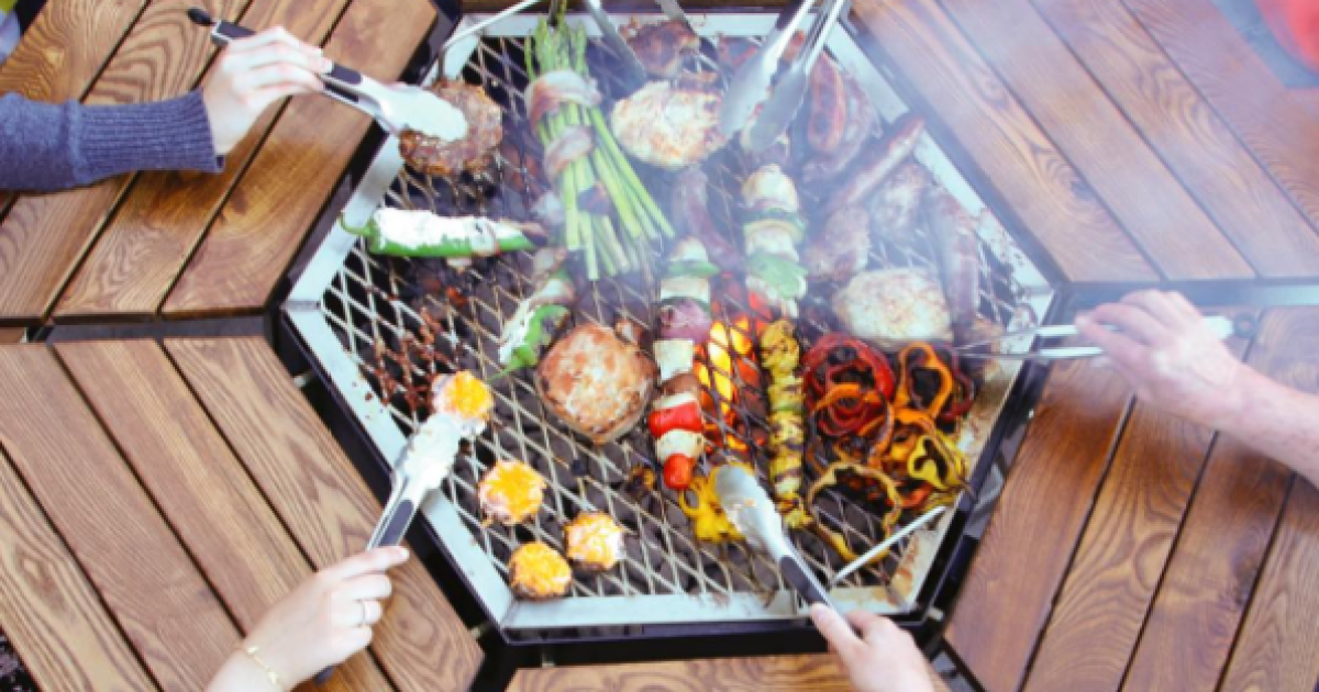 Look, In The Yard! It's A Grill, It's A Firepit, It's a Table! - The Manual