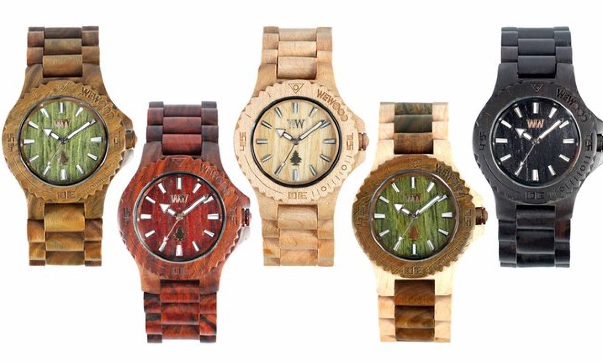 The WeWood series of sustainable watches