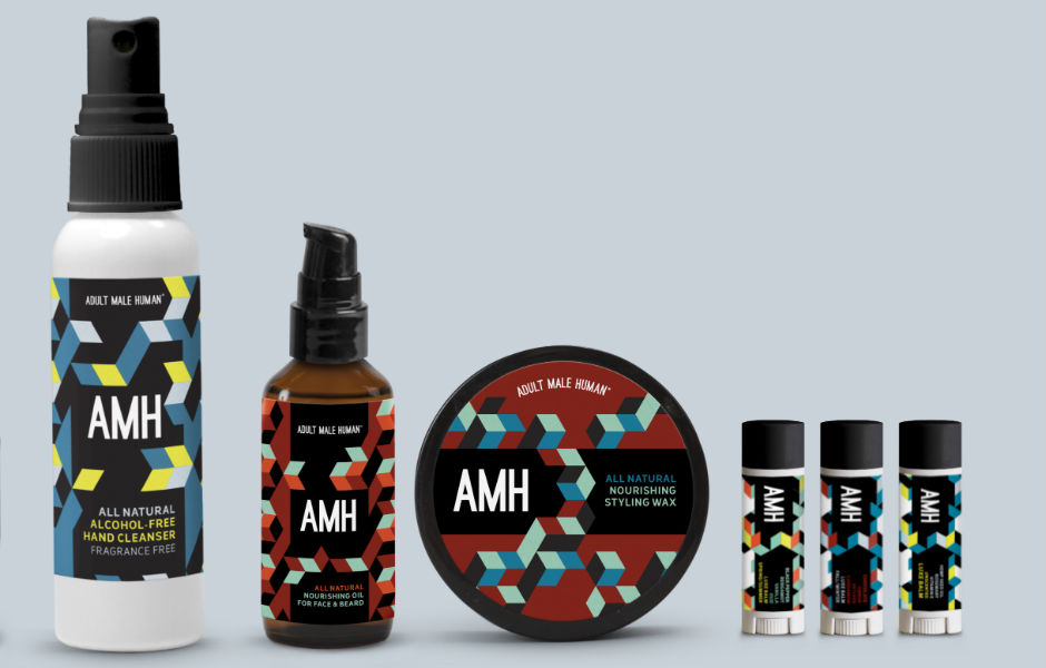 adult male human, organic grooming