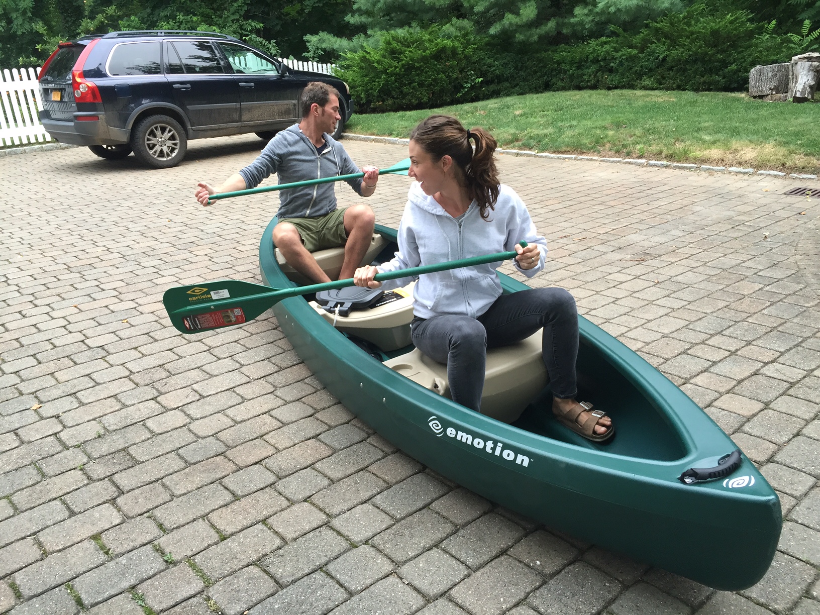 Driveway Canoe 1