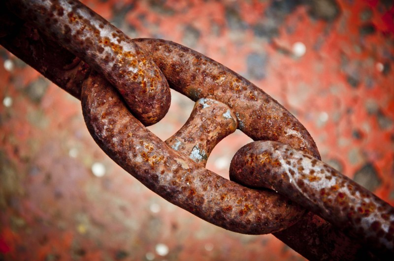 Rusty Chain, How to Remove Rust Stains